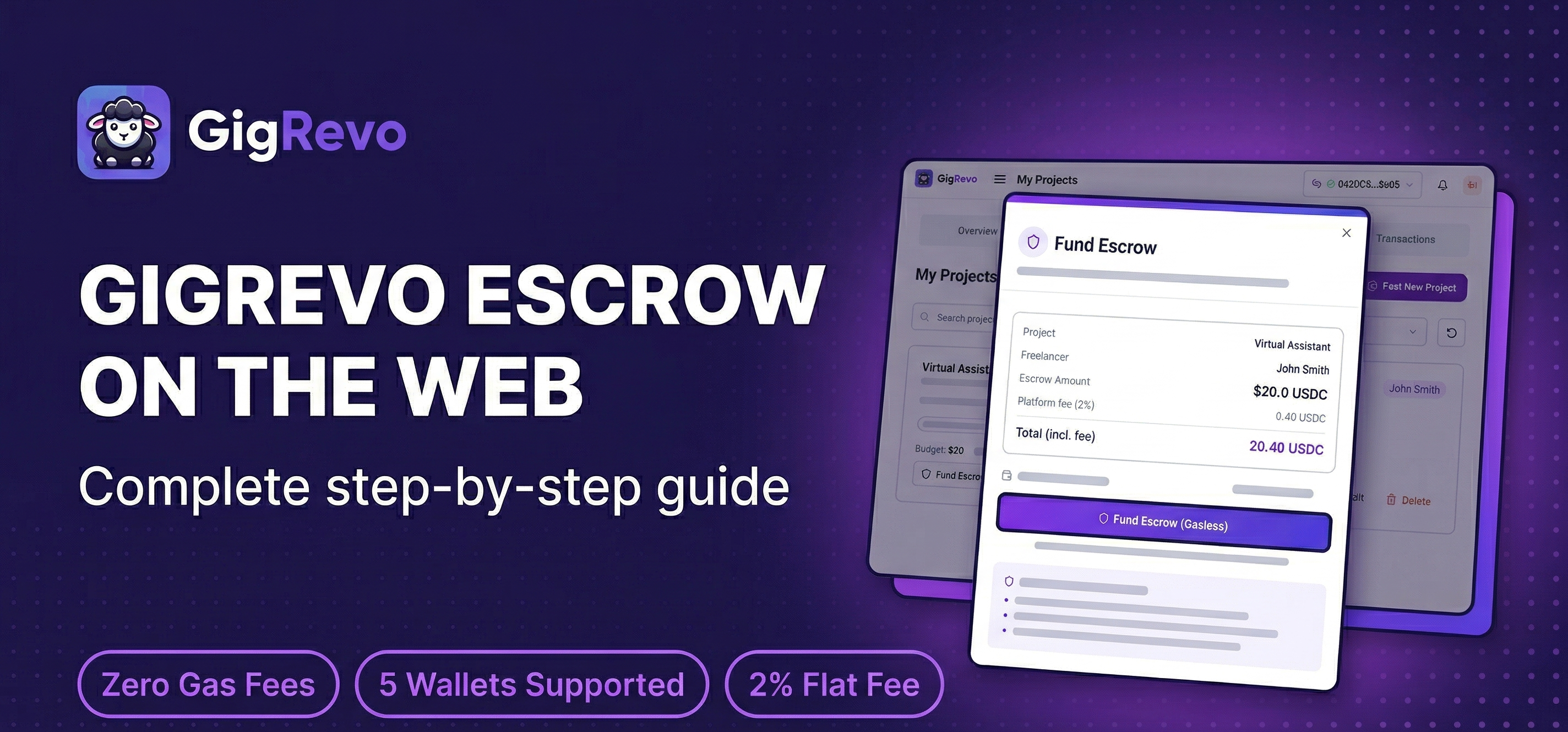 How to Use GigRevo on the Website — Complete Escrow Guide